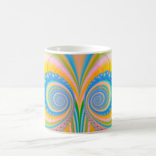 Mug Diamants fractal par Shirley Taylor (Centre)
