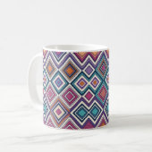 Mug Diamants Géométriques (Devant gauche)