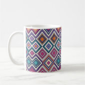 Mug Diamants Géométriques (Gauche)