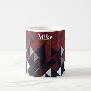 Mug Diamants noirs, bronzés et blancs