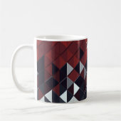 Mug Diamants noirs, bronzés et blancs (Gauche)