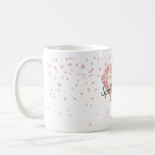 Mug Diamants roses scintillent (Gauche)