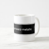 Mug Diamantschwarz (Devant droit)