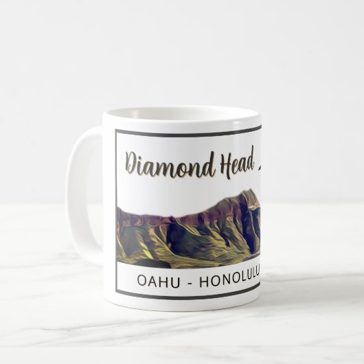 Mug - Diamond Head - Hawai'i (Devant gauche)