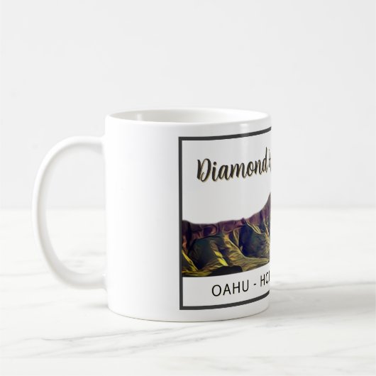 Mug - Diamond Head - Hawai'i (Gauche)