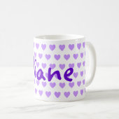 Mug Diane en violet (Devant droit)