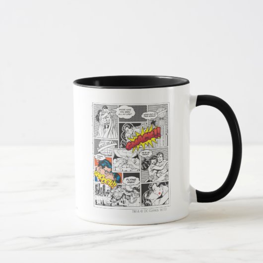 Mug Diapositives Love Comic (Droite)