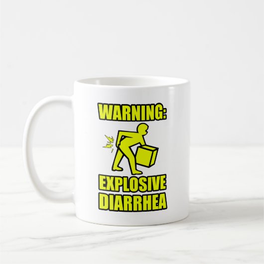 Mug Diarrhée explosive (Gauche)