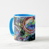 Mug Diatomées avec algues marines (Devant gauche)