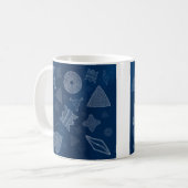 Mug Diatomées - vie marine microscopique (Devant gauche)