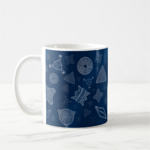Mug Diatomées - vie marine microscopique
