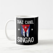 Mug Diaz Canel Singao Cuba (Gauche)