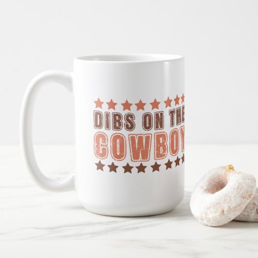 Mug Dibs Sur Le Cowboy (Avec donut)