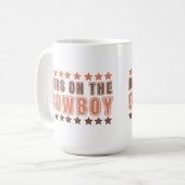 Mug Dibs Sur Le Cowboy (Devant gauche)