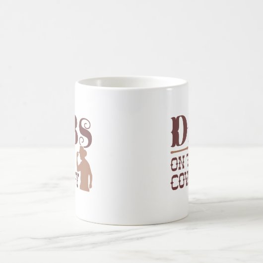 Mug Dibs Sur Le Cowboy (Centre)