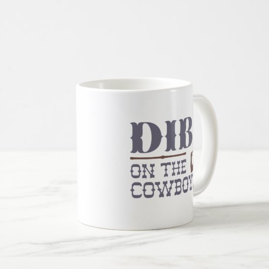 Mug Dibs Sur Le Cowboy (Devant droit)