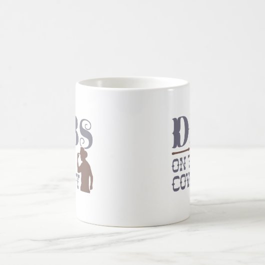 Mug Dibs Sur Le Cowboy (Centre)