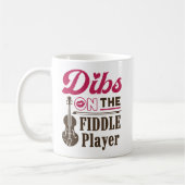 Mug Dibs sur le joueur Fiddle Fiddler Femme amie (Gauche)