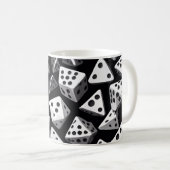 Mug Dice Delight : Une Cascade géométrique (Devant droit)