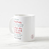 Mug Dickens A Christmas Carol Scrooge Citation Victori (Devant gauche)