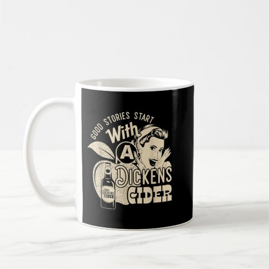 Mug Dickens Durs Cider Girl Whiskey Et Beer Apple Hum (Gauche)