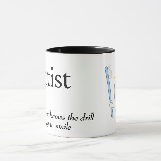 Mug Dictionary Definition For DENTIST (Centre)