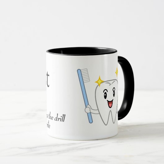 Mug Dictionary Definition For DENTIST (Devant droit)