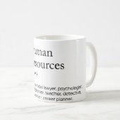 Mug Dictionnaire de définition HR (Devant droit)