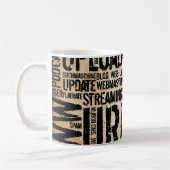 Mug Dictionnaire informatique - vintage (Gauche)