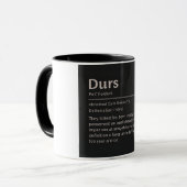 Mug Dictionnaire Pet Nickname Personnalisé Personnalis (Devant gauche)