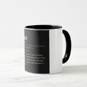 Mug Dictionnaire Pet Nickname Personnalisé Personnalis (Devant droit)