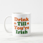 Mug Dicton irlandais de boisson (Gauche)