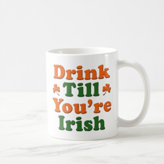 Mug Dicton irlandais de boisson (Droite)