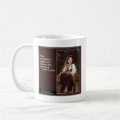 Mug Dicton Yiddish Concernant les Pommes & Graphique (Gauche)