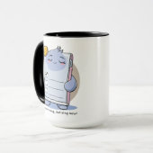 Mug Did One Thing Retiring Now – Funny Burnout Humor (Devant gauche)