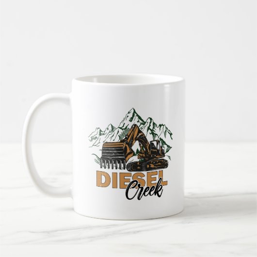 Mug Diesel creek in montain (Gauche)