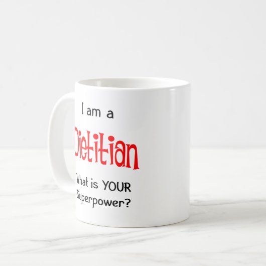 Mug diététiste (Devant gauche)