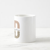 Mug Diététiste enregistrée Cheetah imprimer Dons RD (Centre)