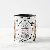 Mug Dieu a créé ChowChow Dog (Centre)