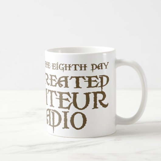 Mug Dieu a créé la radio amateur (Droite)