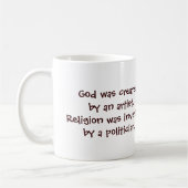 Mug Dieu a été créé par un artist.$12.95 (Gauche)