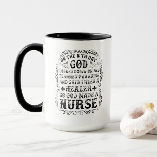 Mug Dieu a fait une infirmière