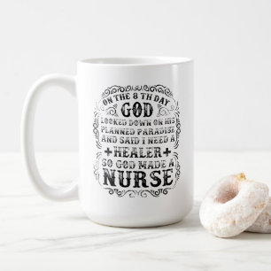 Mug Dieu a fait une infirmière
