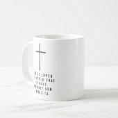Mug Dieu a tellement aimé ce monde Jean 3 16 (Devant gauche)
