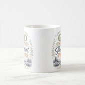 Mug Dieu accueille les prières persistantes Citation c (Centre)
