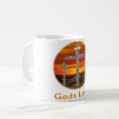 Mug Dieu aime (Devant gauche)