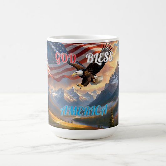 MUG DIEU BÉNISSE L'AMÉRIQUE (Centre)
