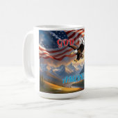 MUG DIEU BÉNISSE L'AMÉRIQUE (Devant gauche)