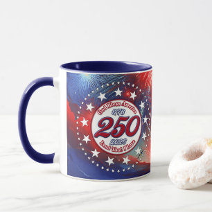 Mug Dieu Bénisse l'Amérique Terre Que J'Aime Graphique
