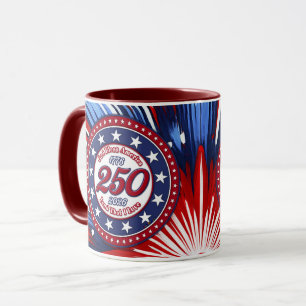 Mug Dieu bénisse l'Amérique Terre que j'aime Graphique
